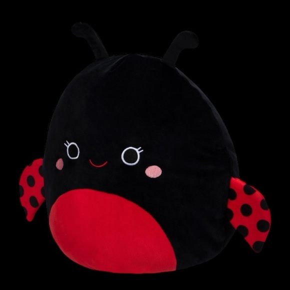12 inch Flip-A-Mallows Official Squishmallows Heather Dragonfly & Trudy Ladybug - Picture 3 of 12